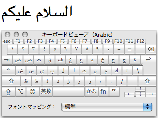 Illustrator CS3 アラビア語